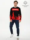 Мужской лонгслив базовый / SENPAI (P007_P004ooo2471141, P004ooo2471141)