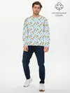 Мужской лонгслив базовый / ФЛАМИНГО (P007_P004ooo2471209, P004ooo2471209)