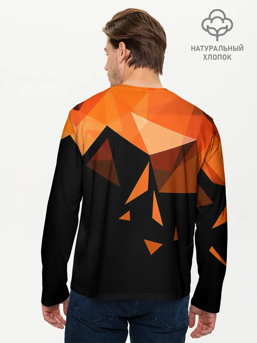 Мужской лонгслив базовый / Россия (P007_P004ooo2475785, P004ooo2475785)