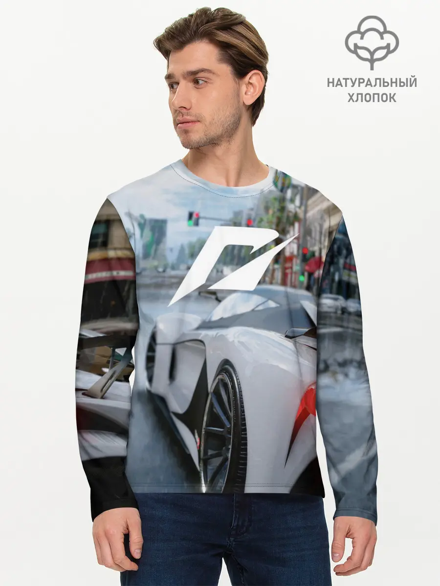 Мужской лонгслив базовый / NFS Shift (P007_P004ooo2478385, P004ooo2478385)
