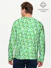 Мужской лонгслив базовый / dinosaurs green (P007_P004ooo2478921, P004ooo2478921)