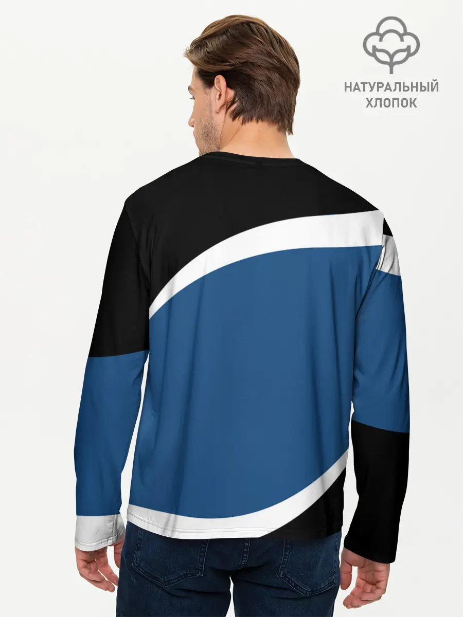 Мужской лонгслив базовый / Russia (P007_P004ooo2486005, P004ooo2486005)