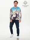 Мужской лонгслив базовый / Все песонажи Хвост Феи (P007_P004ooo2488489, P004ooo2488489)