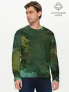 Мужской лонгслив базовый / Армейский Камуфляж | Ранний (P007_P004ooo2495827, P004ooo2495827)