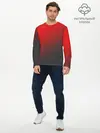 Мужской лонгслив базовый / RED (P007_P004ooo2503919, P004ooo2503919)