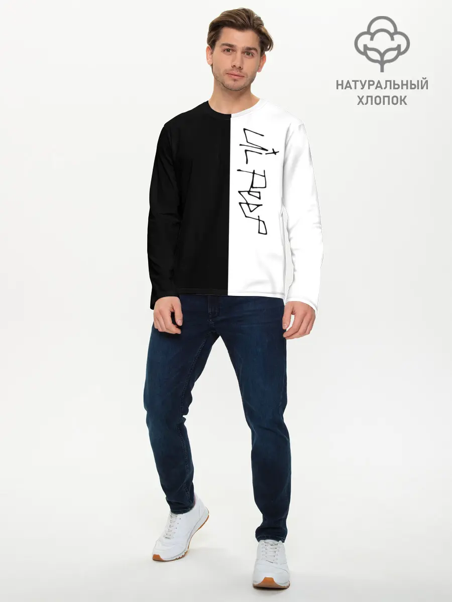 Мужской лонгслив базовый / Lil peep (P007_P004ooo2507591, P004ooo2507591)
