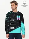 Мужской лонгслив базовый / BTS / БТС (P007_P004ooo2507605, P004ooo2507605)