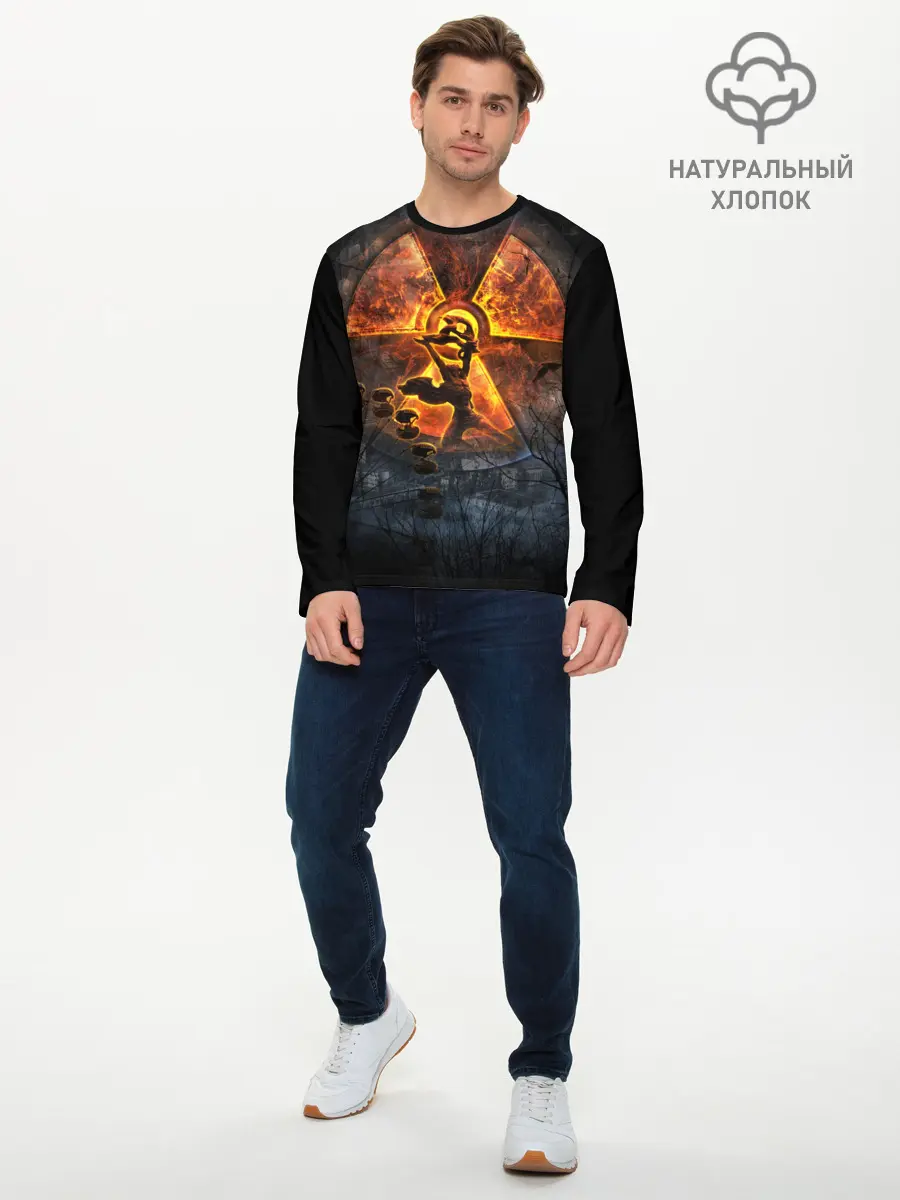 Мужской лонгслив базовый / S.T.A.L.K.E.R. 2 (P007_P004ooo2524361, P004ooo2524361)