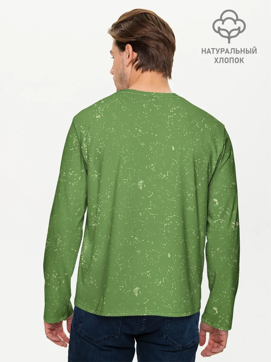 Мужской лонгслив базовый / Bulbasaur (P007_P004ooo2535297, P004ooo2535297)