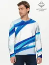 Мужской лонгслив базовый / STRIPES BLUE (P007_P004ooo2534027, P004ooo2534027)