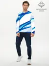 Мужской лонгслив базовый / STRIPES BLUE (P007_P004ooo2534027, P004ooo2534027)