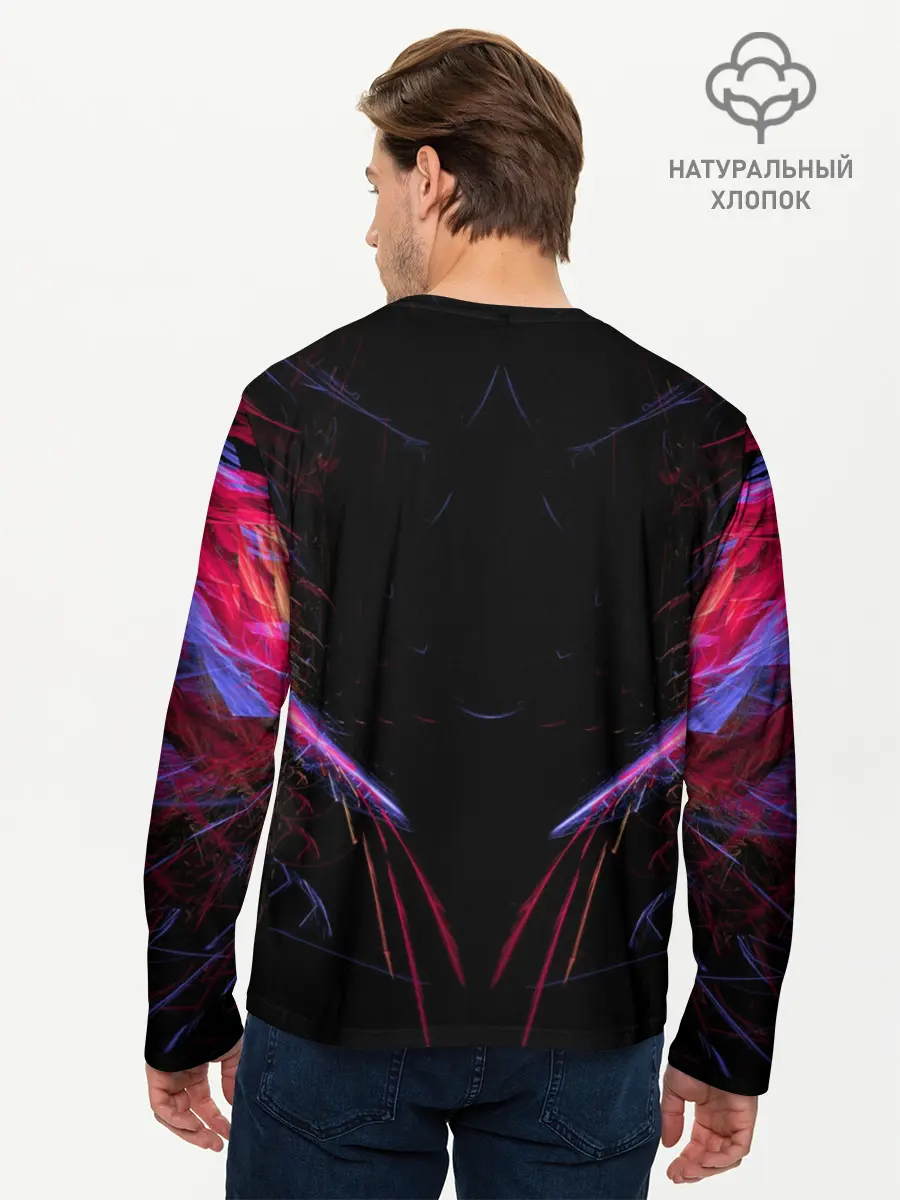 Мужской лонгслив базовый / N7 | Neon Style (P007_P004ooo2534879, P004ooo2534879)