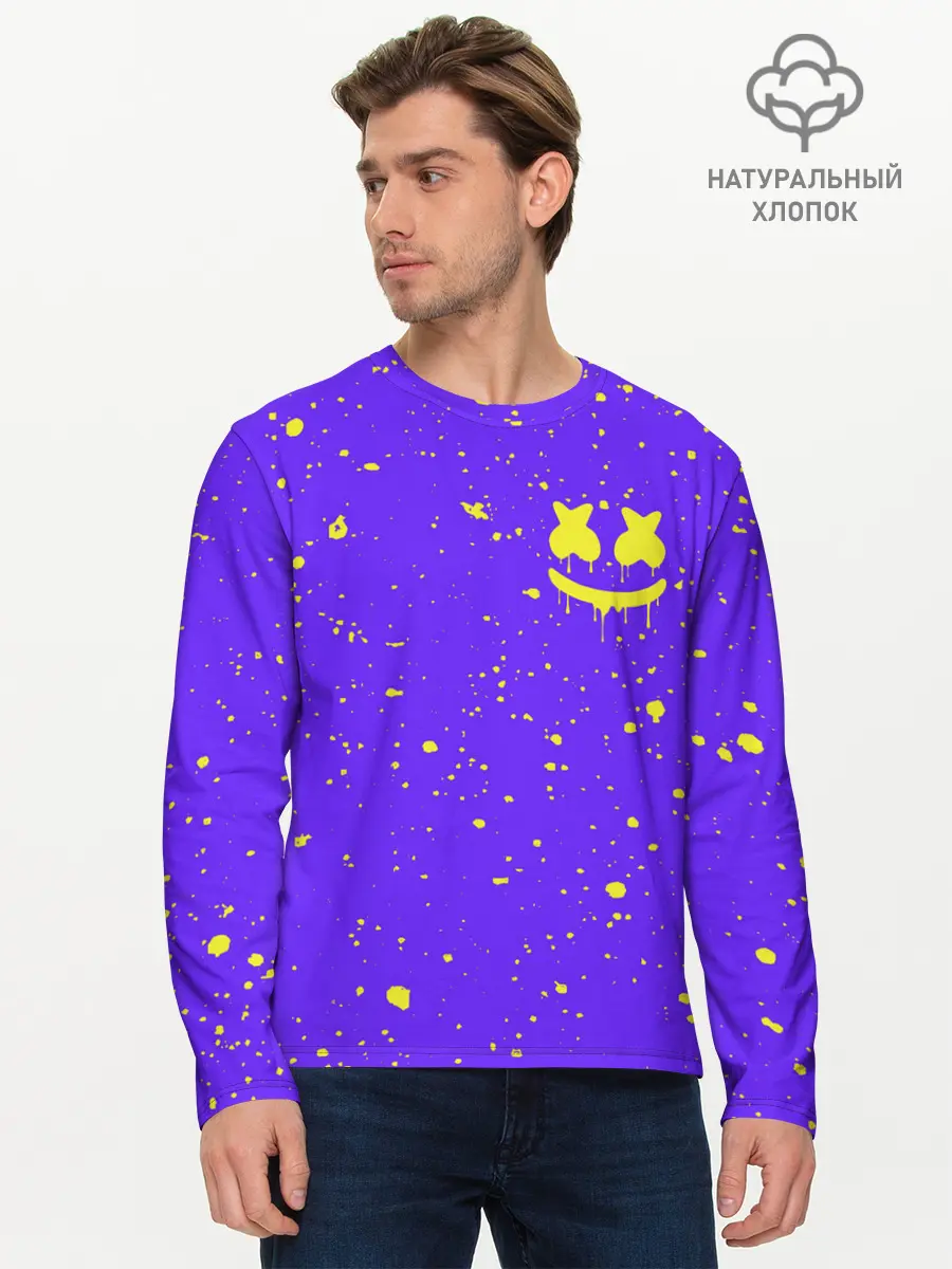 Мужской лонгслив базовый / MARSHMELLO / МАРШМЕЛЛОУ (P007_P004ooo2537741, P004ooo2537741)