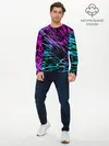 Мужской лонгслив базовый / НЕОНОВЫЕ РАЗВОДЫ / НЕОН (P007_P004ooo2543671, P004ooo2543671)