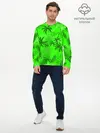 Мужской лонгслив базовый / ПАЛЬМЫ | ЛЕТО | TROPICAL (P007_P004ooo2541059, P004ooo2541059)