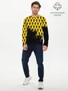 Мужской лонгслив базовый / Billie Eilish. (P007_P004ooo2541529, P004ooo2541529)