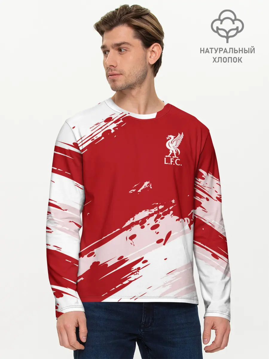 Мужской лонгслив базовый / Liverpool F.C. (P007_P004ooo2552411, P004ooo2552411)