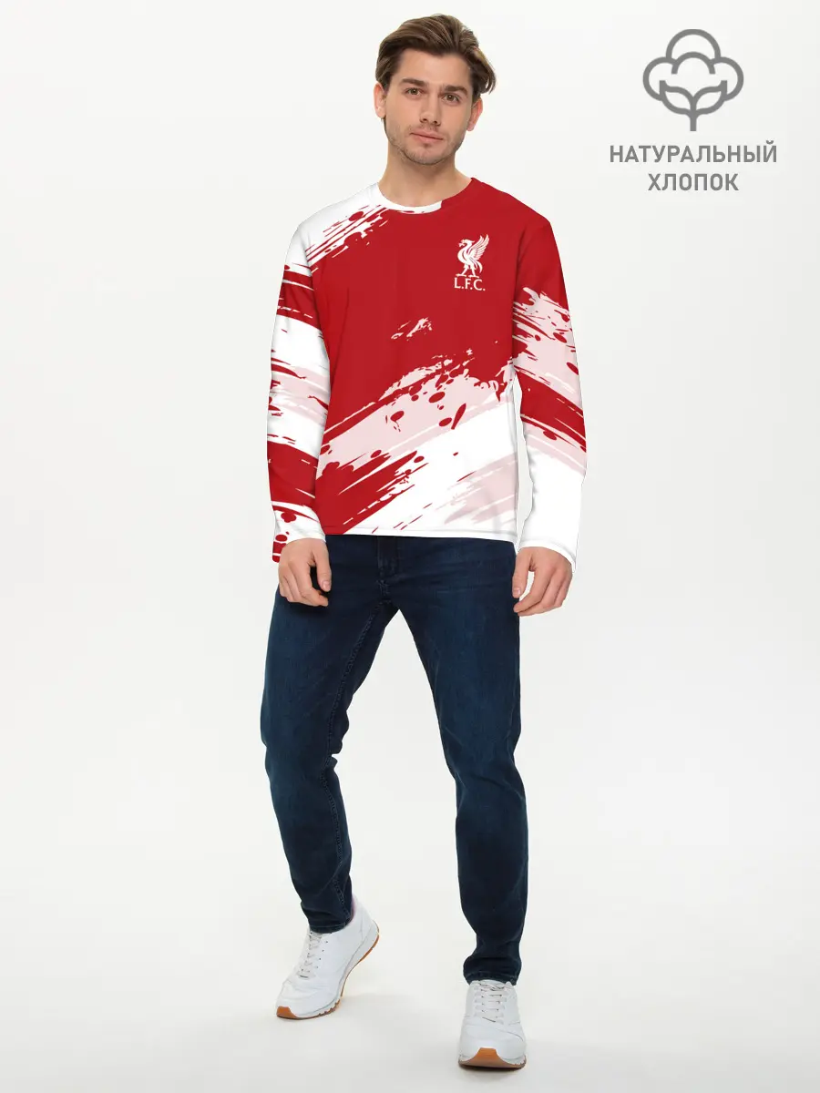 Мужской лонгслив базовый / Liverpool F.C. (P007_P004ooo2552411, P004ooo2552411)