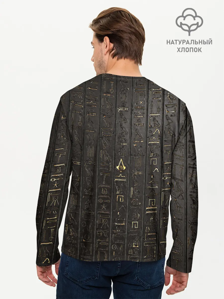 Мужской лонгслив базовый / ASSASSINS CREED:ORIGINS (P007_P004ooo2554917, P004ooo2554917)