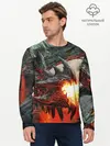 Мужской лонгслив базовый / Дракон | Dragon (P007_P004ooo2557775, P004ooo2557775)