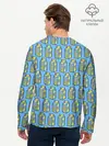 Мужской лонгслив базовый / Lyrical Lemonade Pattern (P007_P004ooo2561815, P004ooo2561815)