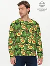 Мужской лонгслив базовый / avocado (P007_P004ooo2568191, P004ooo2568191)