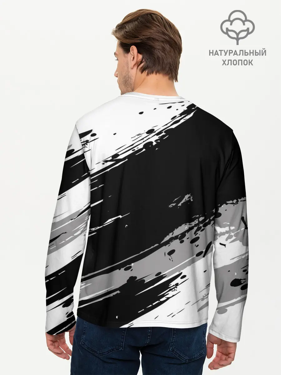 Мужской лонгслив базовый / Eminem (P007_P004ooo2568955, P004ooo2568955)