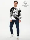 Мужской лонгслив базовый / Eminem (P007_P004ooo2568955, P004ooo2568955)