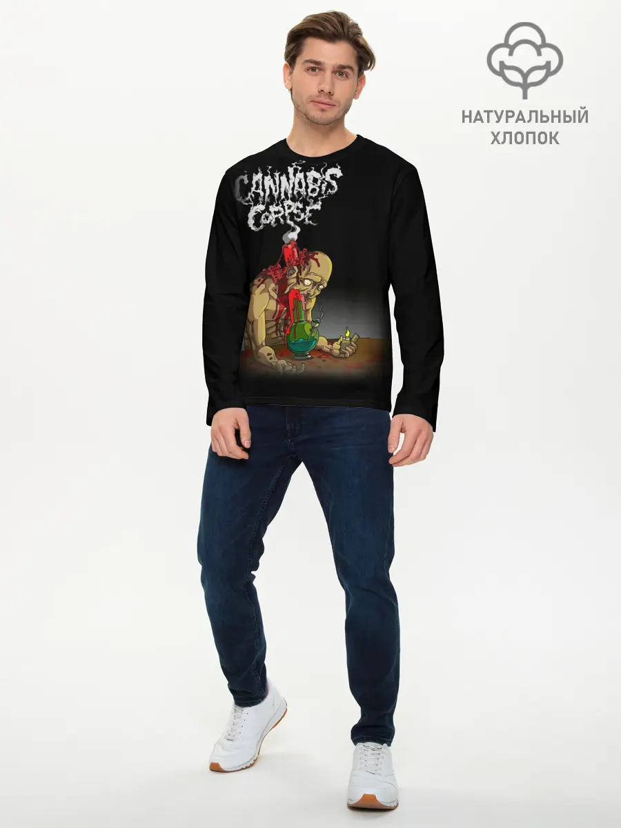 Мужской лонгслив базовый / Cannibal Corpse #2 (P007_P004ooo2569357, P004ooo2569357)