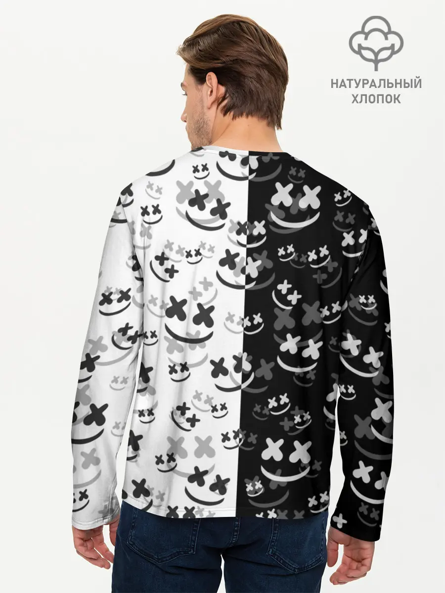 Мужской лонгслив базовый / FORTNITE | MARSHMELLO (P007_P004ooo2570035, P004ooo2570035)