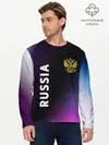 Мужской лонгслив базовый / RUSSIA / РОССИЯ (P007_P004ooo2570789, P004ooo2570789)
