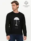 Мужской лонгслив базовый / The umbrella academy (P007_P004ooo2572111, P004ooo2572111)