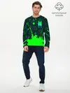 Мужской лонгслив базовый / BTS / БТС (P007_P004ooo2575453, P004ooo2575453)
