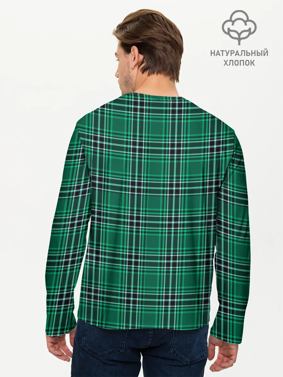 Мужской лонгслив базовый / The Gentlemen Green (P007_P004ooo2576797, P004ooo2576797)