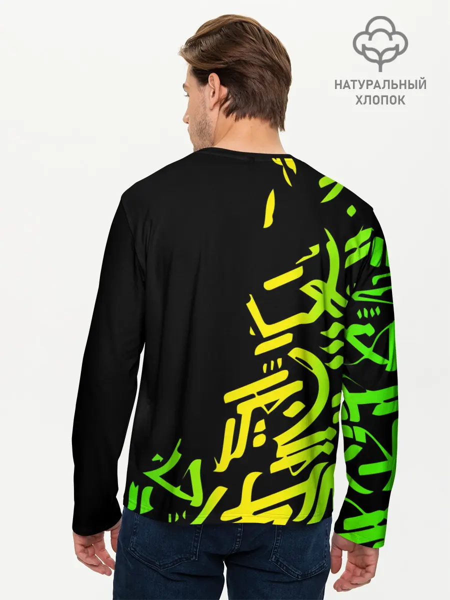 Мужской лонгслив базовый / 6ix9ine Tekashi (P007_P004ooo2580917, P004ooo2580917)