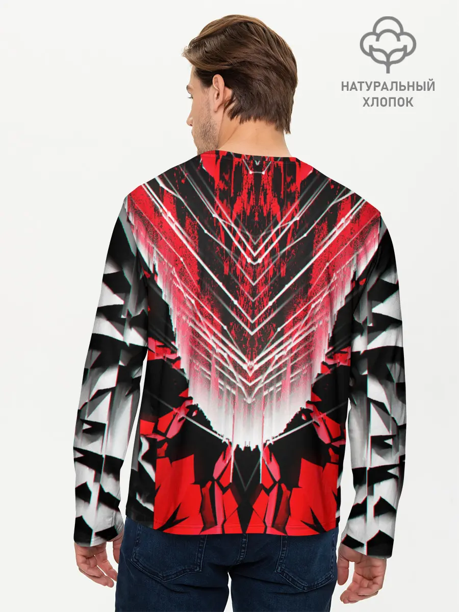Мужской лонгслив базовый / STRIPES (P007_P004ooo2580783, P004ooo2580783)