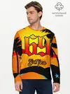 Мужской лонгслив базовый / 6ix9ine Tekashi (P007_P004ooo2580901, P004ooo2580901)