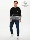 Мужской лонгслив базовый / Broken (P007_P004ooo2584541, P004ooo2584541)