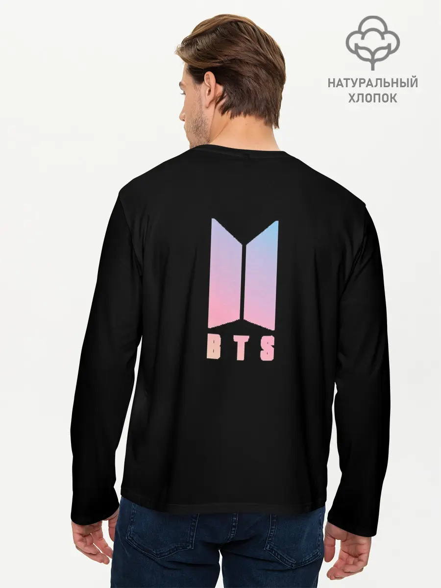 Мужской лонгслив базовый / BTS Love Yourself (P007_P004ooo2582179, P004ooo2582179)