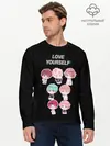 Мужской лонгслив базовый / BTS Love Yourself (P007_P004ooo2582179, P004ooo2582179)