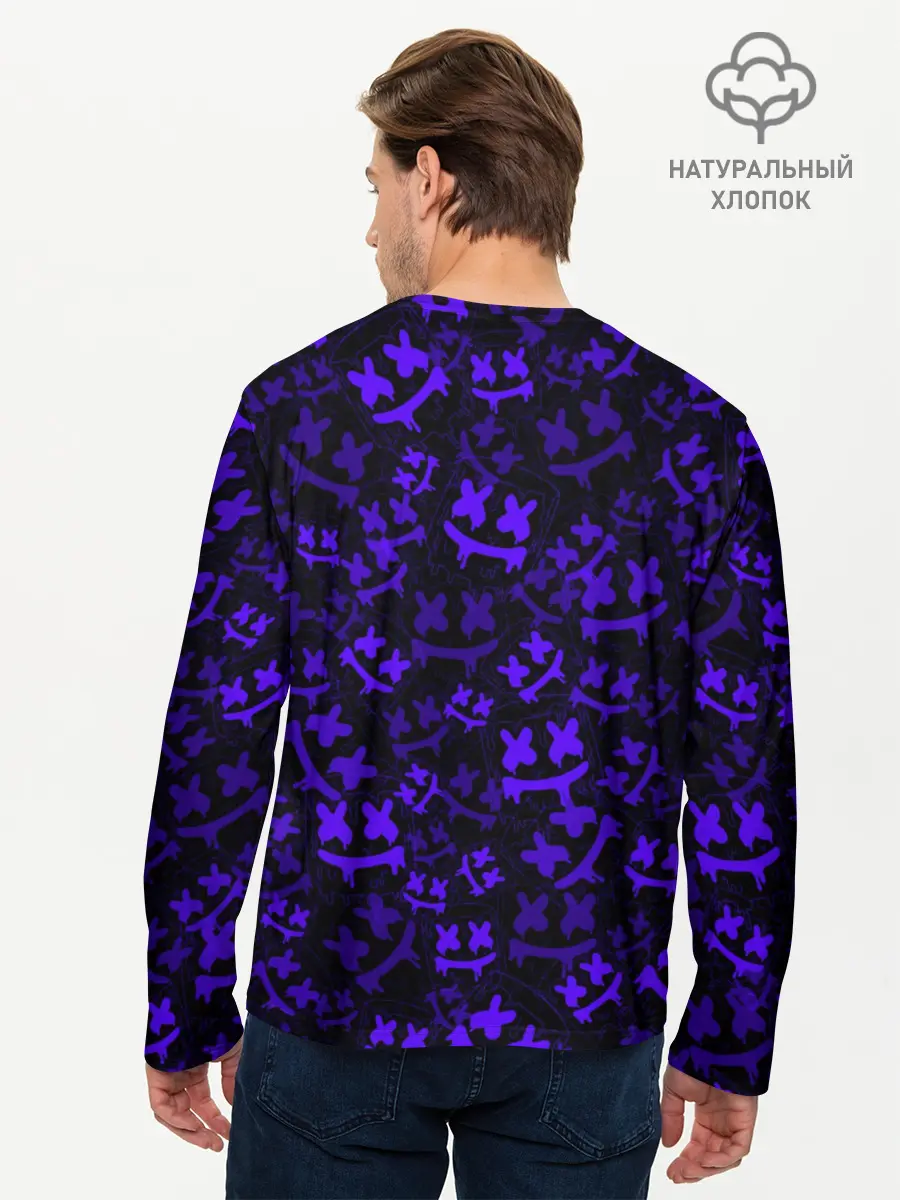 Мужской лонгслив базовый / MARSHMELLO NEON (P007_P004ooo2582397, P004ooo2582397)