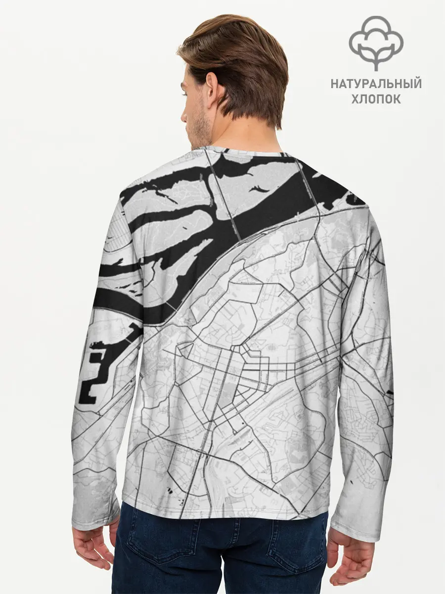 Мужской лонгслив базовый / генплан (P007_P004ooo2582591, P004ooo2582591)