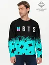 Мужской лонгслив базовый / BTS / БТС (P007_P004ooo2586435, P004ooo2586435)