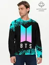 Мужской лонгслив базовый / BTS / БТС (P007_P004ooo2586445, P004ooo2586445)