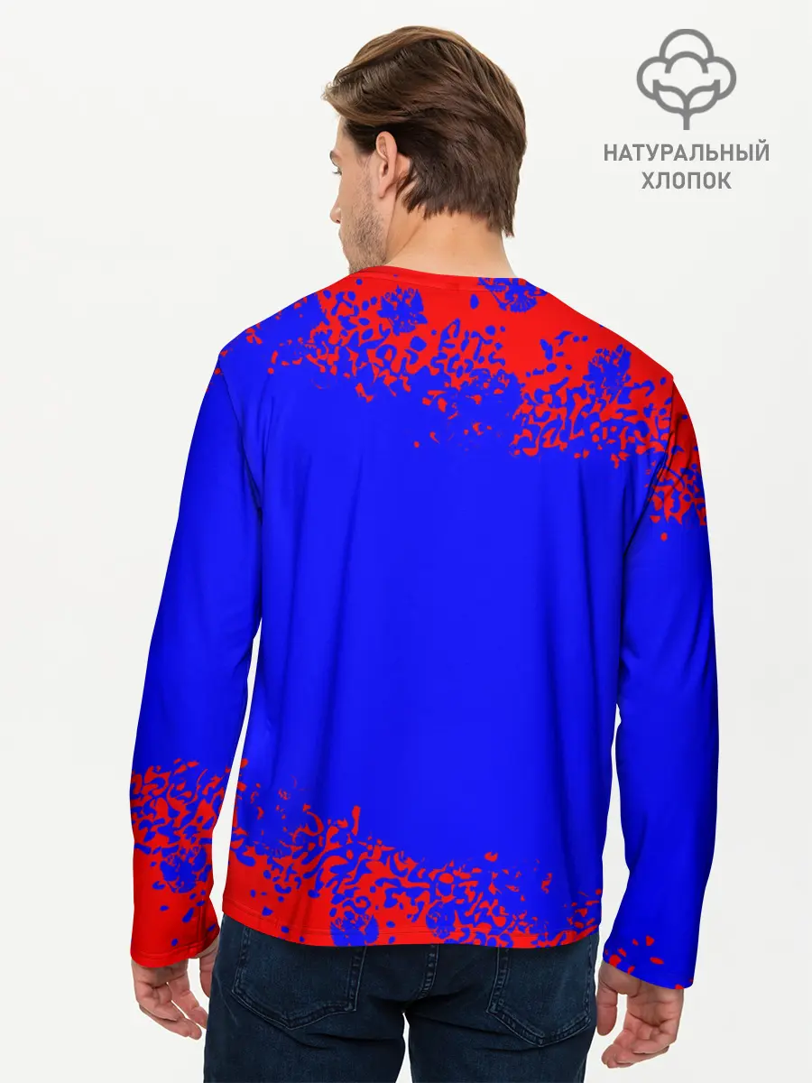 Мужской лонгслив базовый / РОССИЯ / RUSSIA (P007_P004ooo2586609, P004ooo2586609)