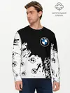 Мужской лонгслив базовый / BMW / БМВ (P007_P004ooo2588439, P004ooo2588439)