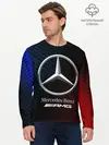 Мужской лонгслив базовый / MERCEDES / МЕРСЕДЕС (P007_P004ooo2588577, P004ooo2588577)