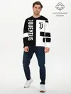 Мужской лонгслив базовый / Juventus (P007_P004ooo2587117, P004ooo2587117)