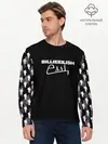 Мужской лонгслив базовый / BILLIE EILISH GLITCH (P007_P004ooo2586913, P004ooo2586913)