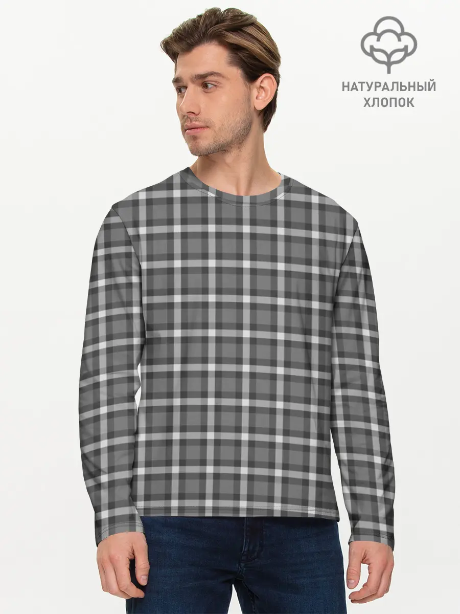 Мужской лонгслив базовый / Classic (P007_P004ooo2591097, P004ooo2591097)